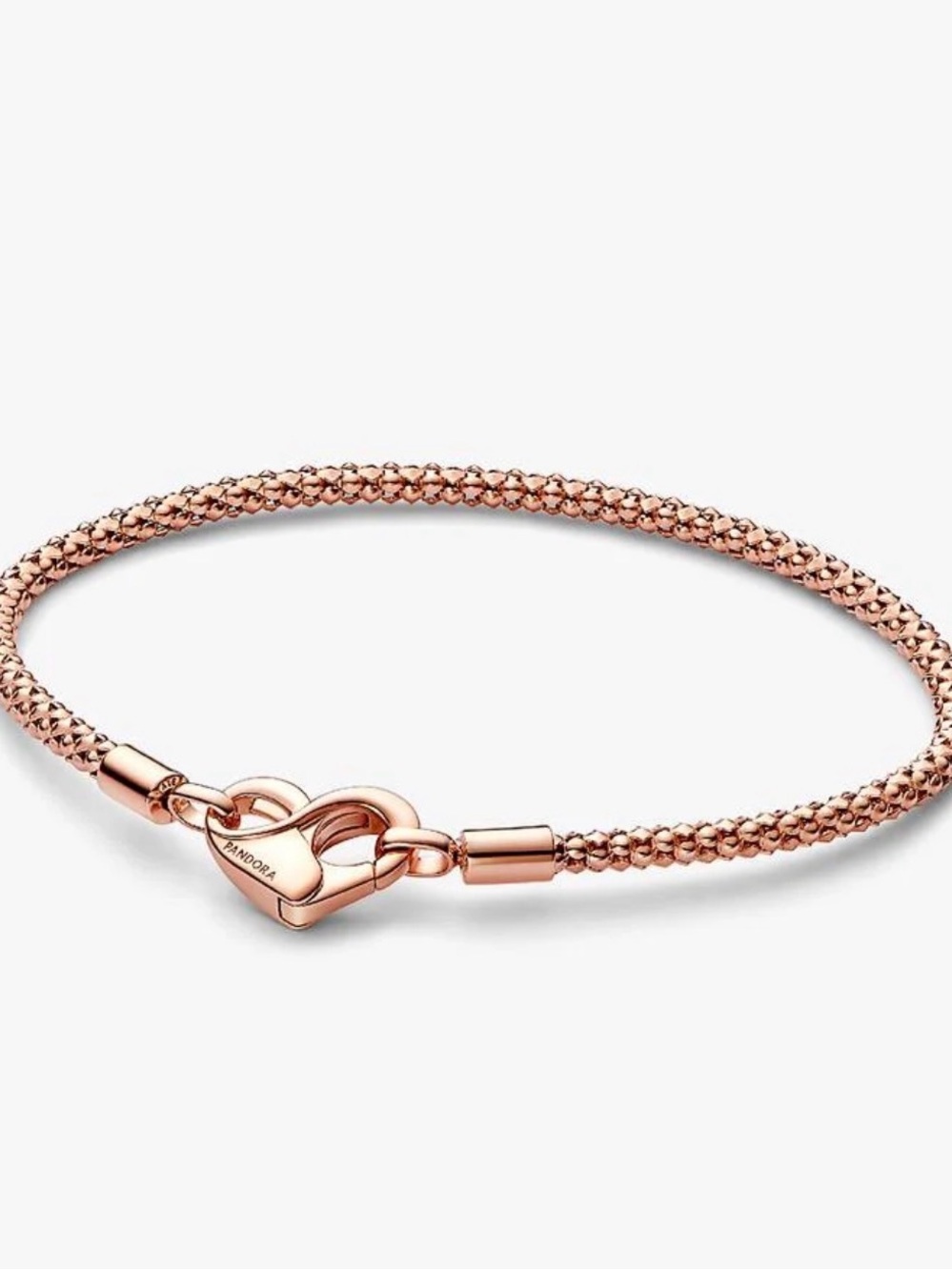 Pandora Moments Rose Gold Studed Bracelet - Picture 10 of 10